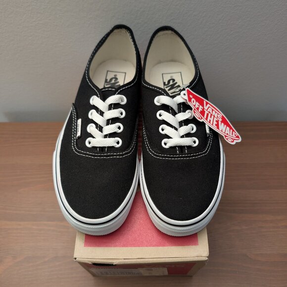 Vans Authentic Black Shoes Brand New 4M/5.5W - Picture 2 of 7